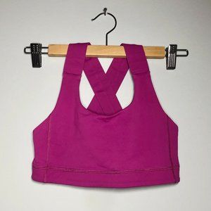 Lululemon Racerback All Sports Bra Top - Size 4 - Raspberry Pink